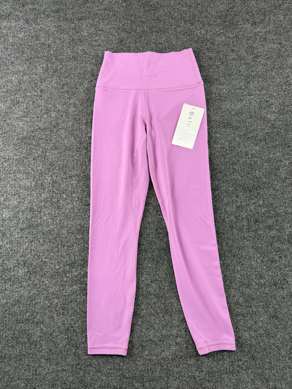 Athleta Transcend 7/8 Tight Leggings Womens XS Pink High Rise Yoga Gym Pants